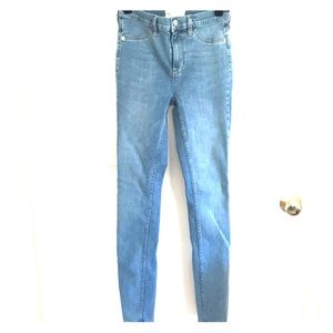 Free People High-Waisted Skinny Jeans - 26
